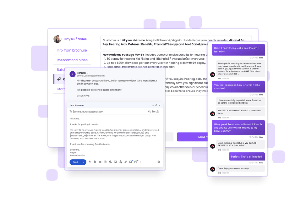 Alltius' conversational AI platform