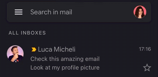 gmail custom image